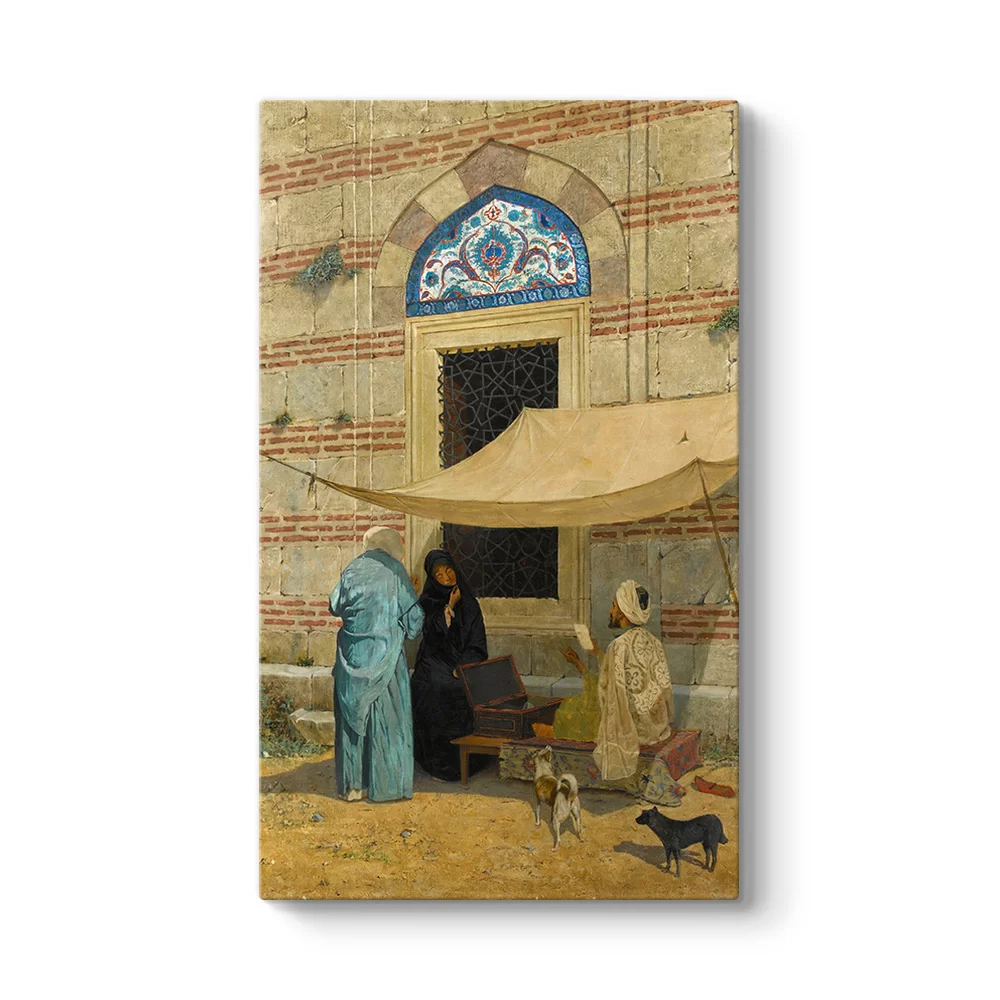 Osman Hamdi Bey - Arzuhalci Tablosu - Model 35